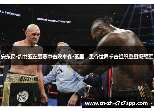 安东尼·约书亚在复赛中击败泰森·富里，重夺世界拳击组织重量级冠军